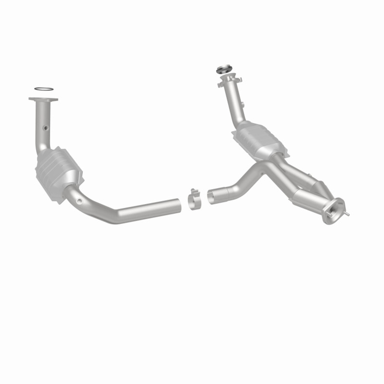 MagnaFlow Conv DF 02-06 Cadillac Escalade / 02-06 Chevy Avalanche 5.3L Dual Conv Y-Pipe Assembly 2WD - 93419