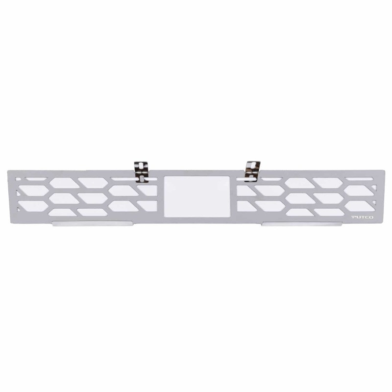 Putco 19-20 Ford Ranger w/ Adaptive Cruise - Hex Shield - Polished SS Bumper Grille Inserts - 82164