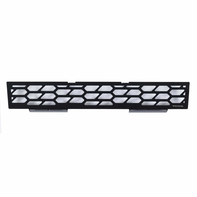 Putco 19-20 Ford Ranger w/o Adaptive Cruise - Hex Shield - Black Powder Coated Bumper Grille Inserts - 83163