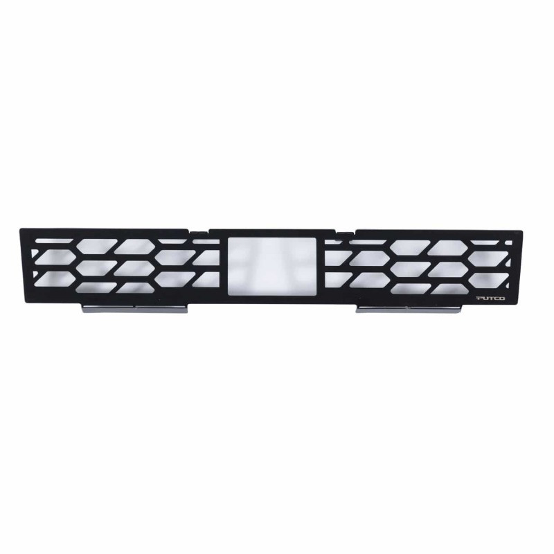 Putco 19-20 Ford Ranger w/ Adaptive Cruise - Hex Shield - Black Powder Coated Bumper Grille Inserts - 83164