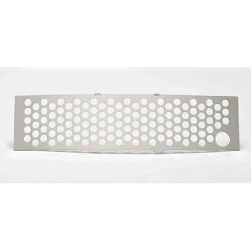 Putco 11-14 Ford F-150 - EcoBoost Bumper Grille Insert - SS Punch Design - w/ Heater Plug Opening - 84182FP