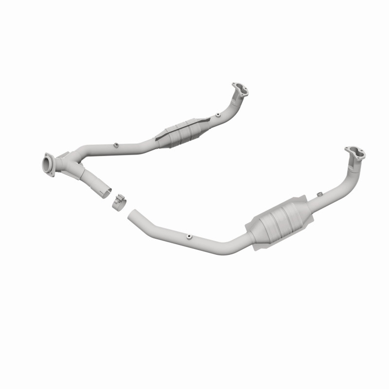 MagnaFlow Conv DF 97 Land Rover Defender 90 4.0L Y-Pipe Assy / 96-99 Discovery 4.0L Y-Pipe Assy - 93690