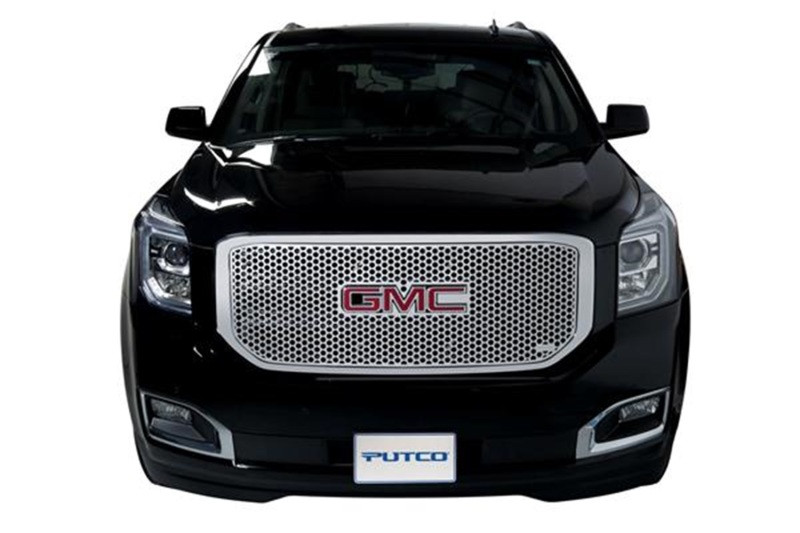 Putco 15-20 GMC Yukon XL Punch Stainless Steel Grilles - 84204