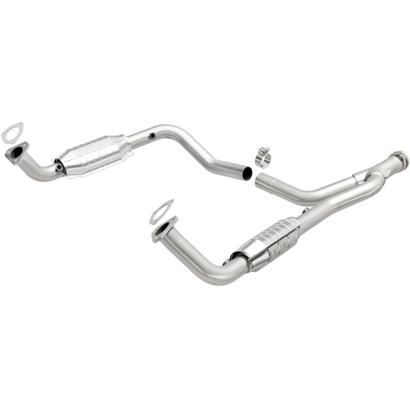 MagnaFlow Conv DF 95-99 Range Rover 4.0/4.6L GEMS Y-Pipe Assembly *NOT FOR SALE IN CALIFORNIA* - 93694