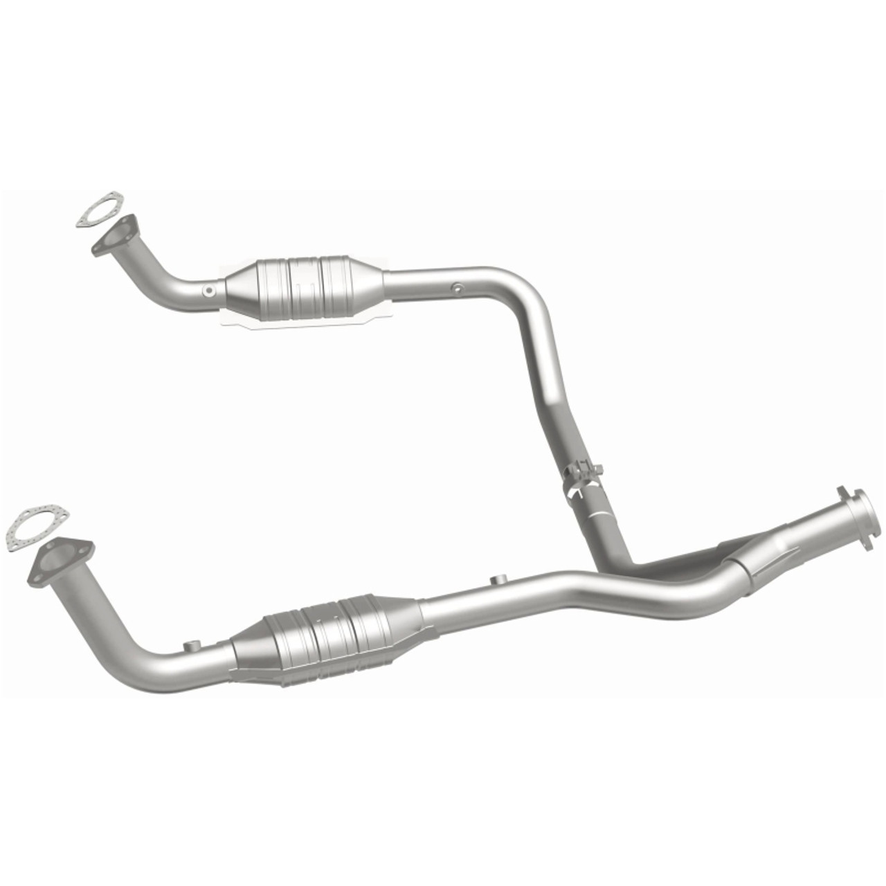 MagnaFlow Conv DF 95-99 Range Rover 4.0/4.6L GEMS Y-Pipe Assembly *NOT FOR SALE IN CALIFORNIA* - 93694