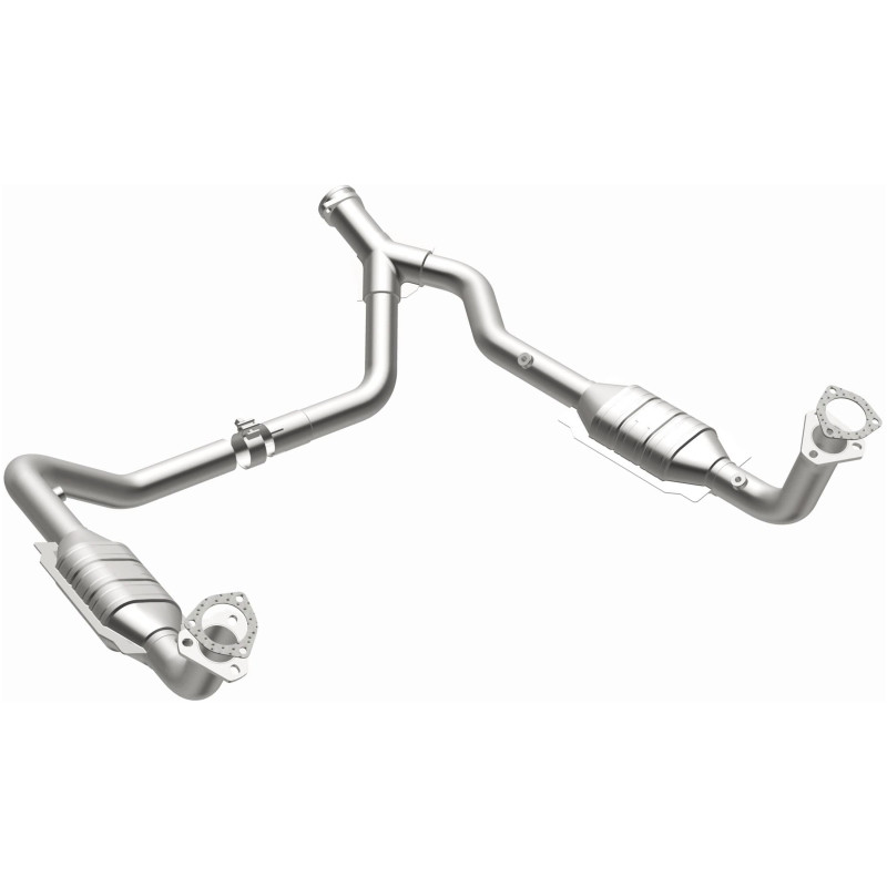 MagnaFlow Conv DF 95-99 Range Rover 4.0/4.6L GEMS Y-Pipe Assembly *NOT FOR SALE IN CALIFORNIA* - 93694