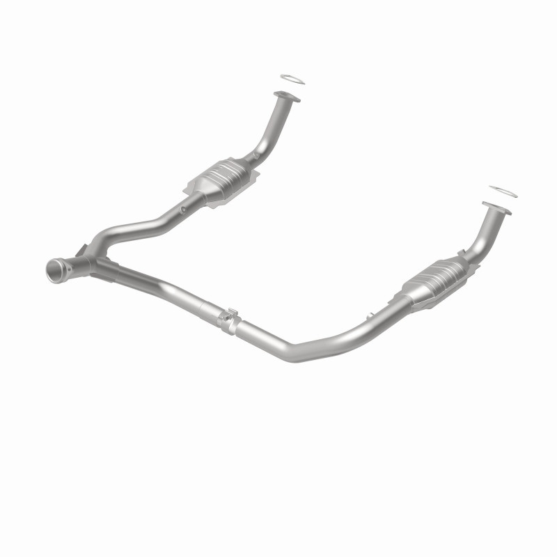 MagnaFlow Conv DF 95-99 Range Rover 4.0/4.6L GEMS Y-Pipe Assembly *NOT FOR SALE IN CALIFORNIA* - 93694