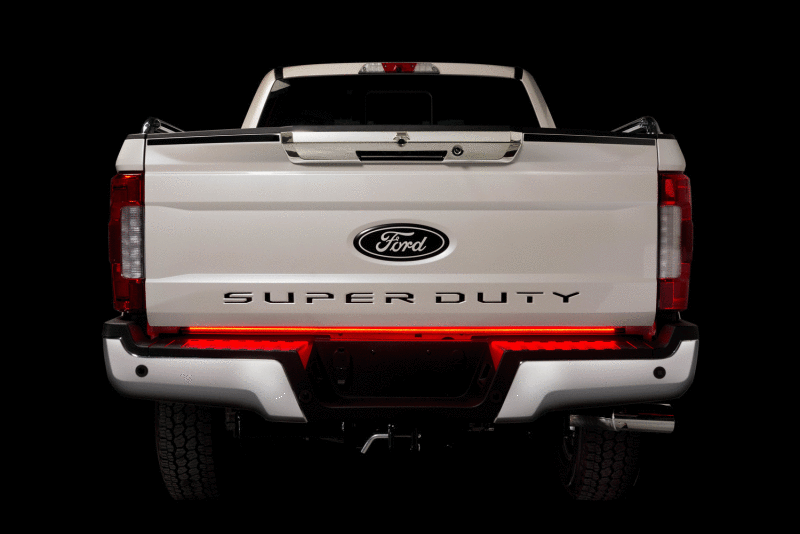 Putco 60in Red Blade LED Tailgate Light Bar for Ford Turcks w/ Blis and Trailer Detection - 92010-60