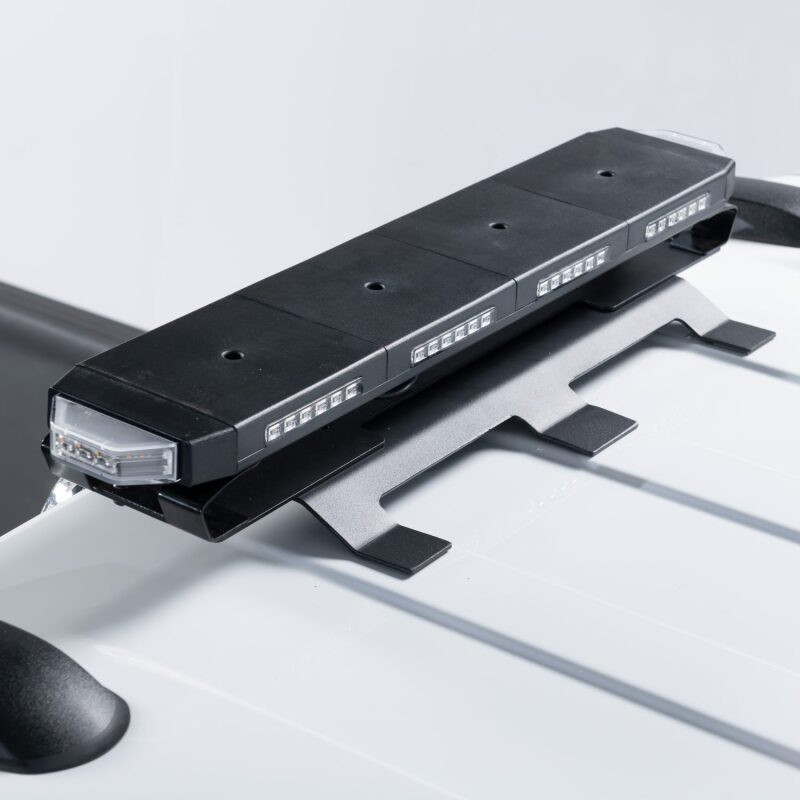 Putco 24In Universal 24In Tri Color Hornet Light (Amber/Blue/White) - LED Stealth Rooftop Strobe Bar - 950224 Photo - Primary