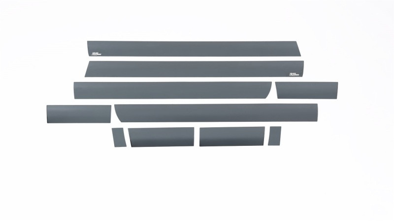 Putco 14-18 GMC Sierra LD - Crew Cab - 5.5in Bed (10pcs) Black Platinum Rocker Panels - 9751220BP