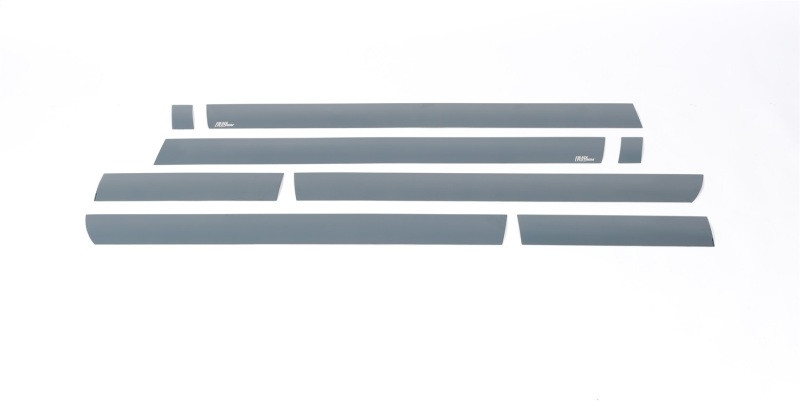 Putco 15-19 GMC Sierra HD Crew Cab Dually (8pcs) Black Platinum Rocker Panels - 9751235BP