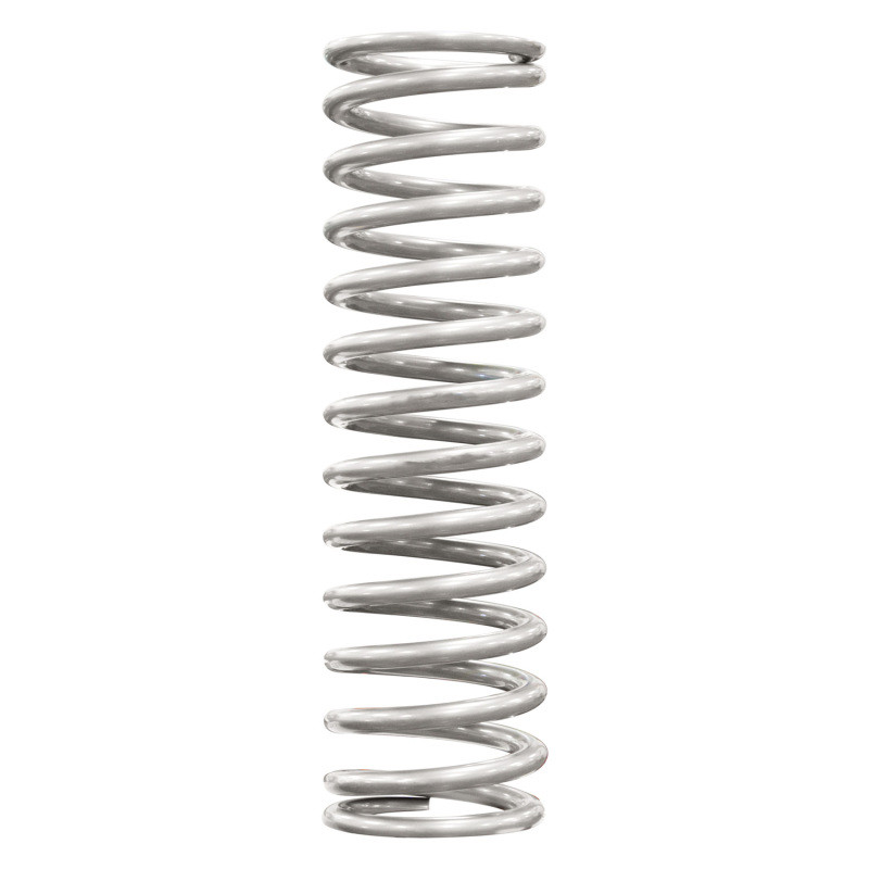 QA1 2-1/2in ID High Travel Spring - 16in Length x 150lbs/in - Silver Powder Coated - 16HT150