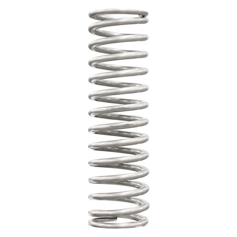 QA1 2-1/2in ID High Travel Spring - 16in Length x 150lbs/in - Silver Powder Coated - 16HT150