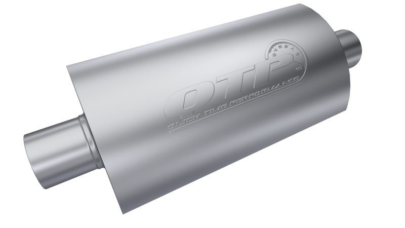 QTP 2.5in Weld-On 304SS AR3 Muffler - 12250