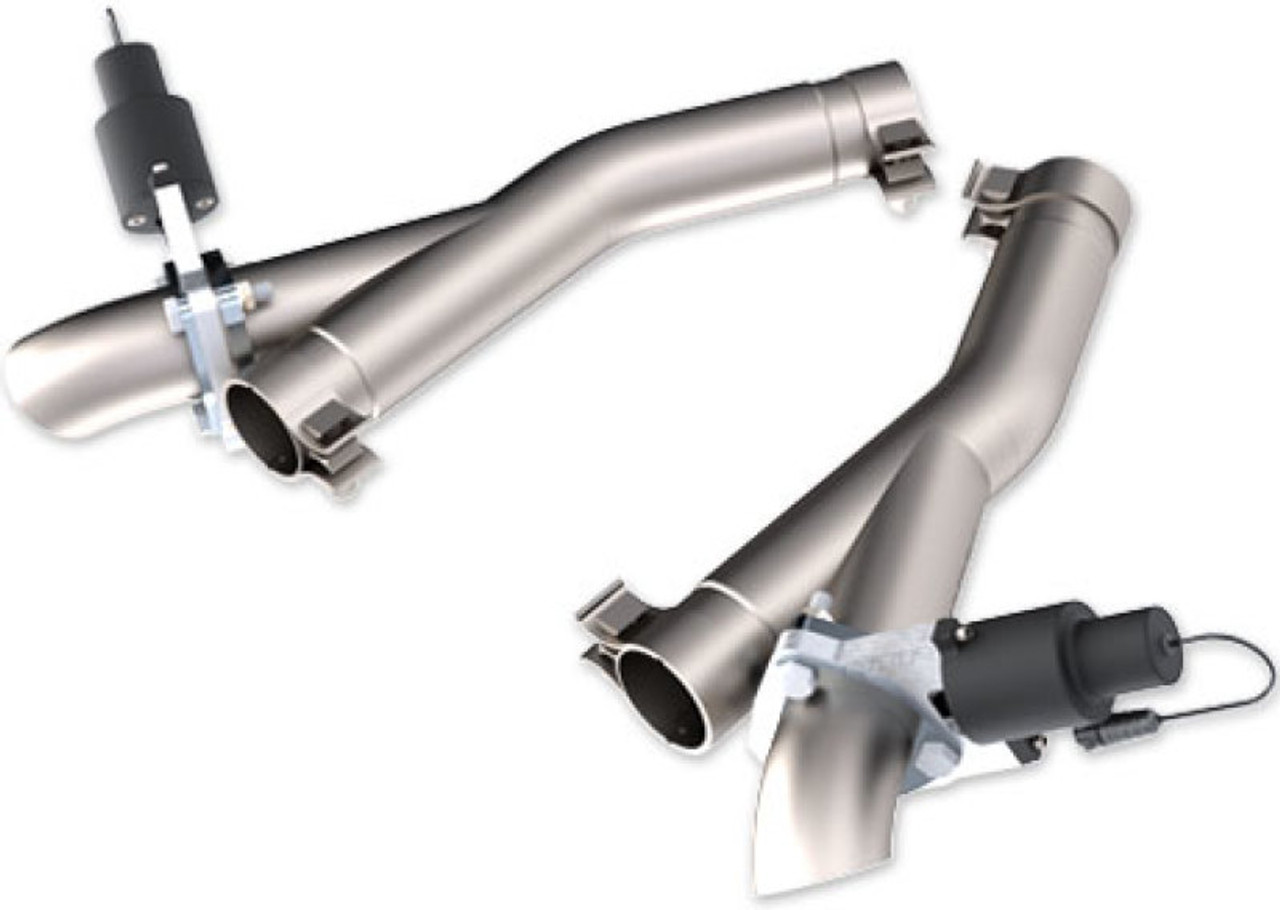2011-2024 Dodge Durango 5.7L QTP Aggressor Cutout Pipes - 520511
