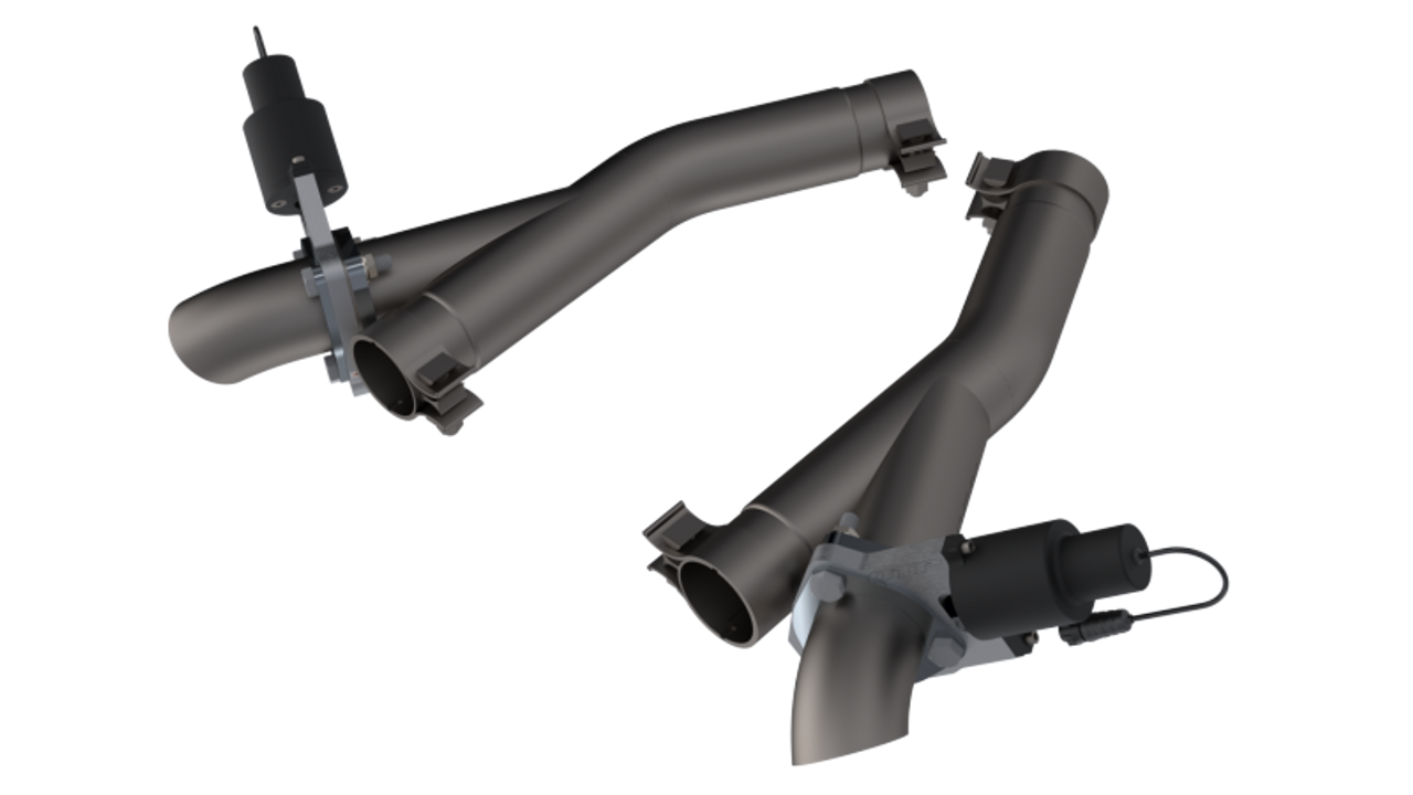 2011-2024 Dodge Durango 5.7L QTP Aggressor Cutout Pipes - 520511