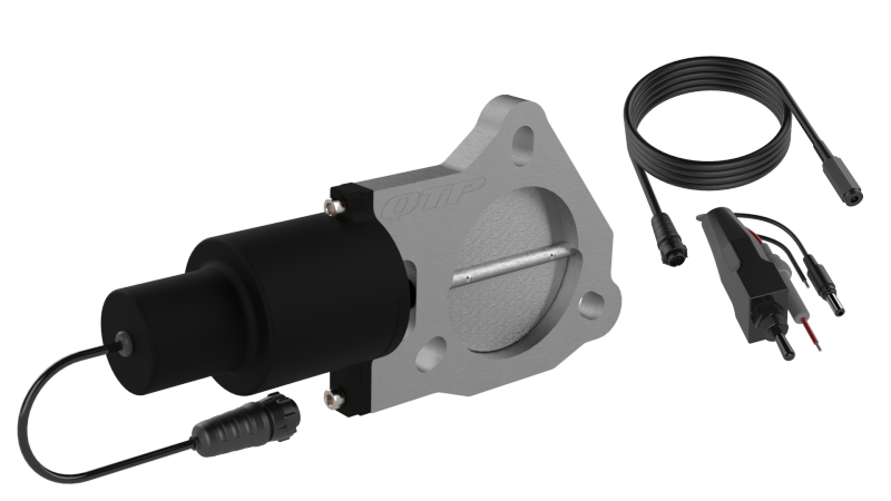 QTP 3in Bolt-On QTEC Electric Cutout Valve - Single - QTEC30