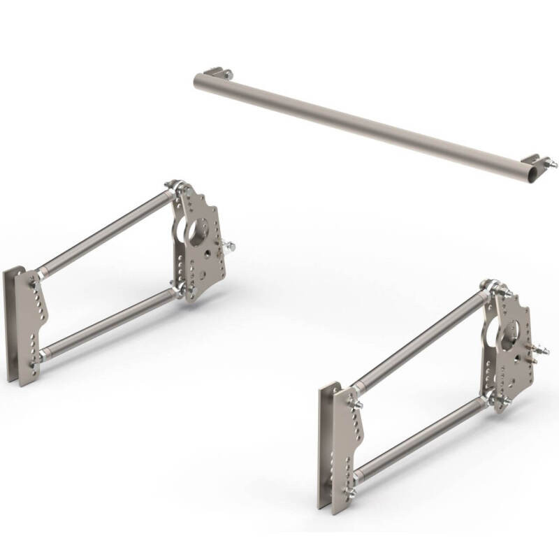 QA1 Heavy Duty Pro Rear Drag 4-Link Component Kit - 7838-1067