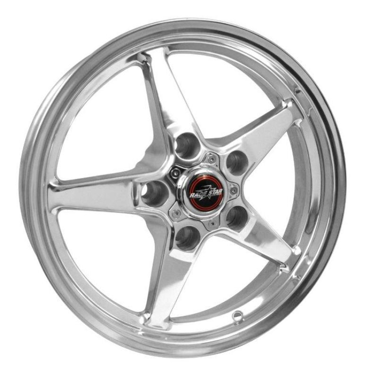 Race Star 92 Drag Star 17x4.50 5x135bc 1.75bs Direct Drill Polished Wheel - 92-745532DP