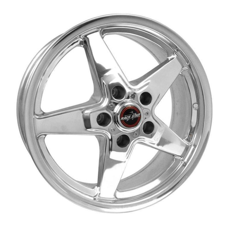 Race Star 92 Drag Star 17x7.00 5x4.50bc 4.25bs Direct Drill Polished Wheel - 92-770147DP
