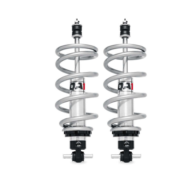 QA1 GM Pro Front Coil-Over System - Single Adj. - 11in x 300lbs/in - Flat Large - Aluminum - GS401-11300C