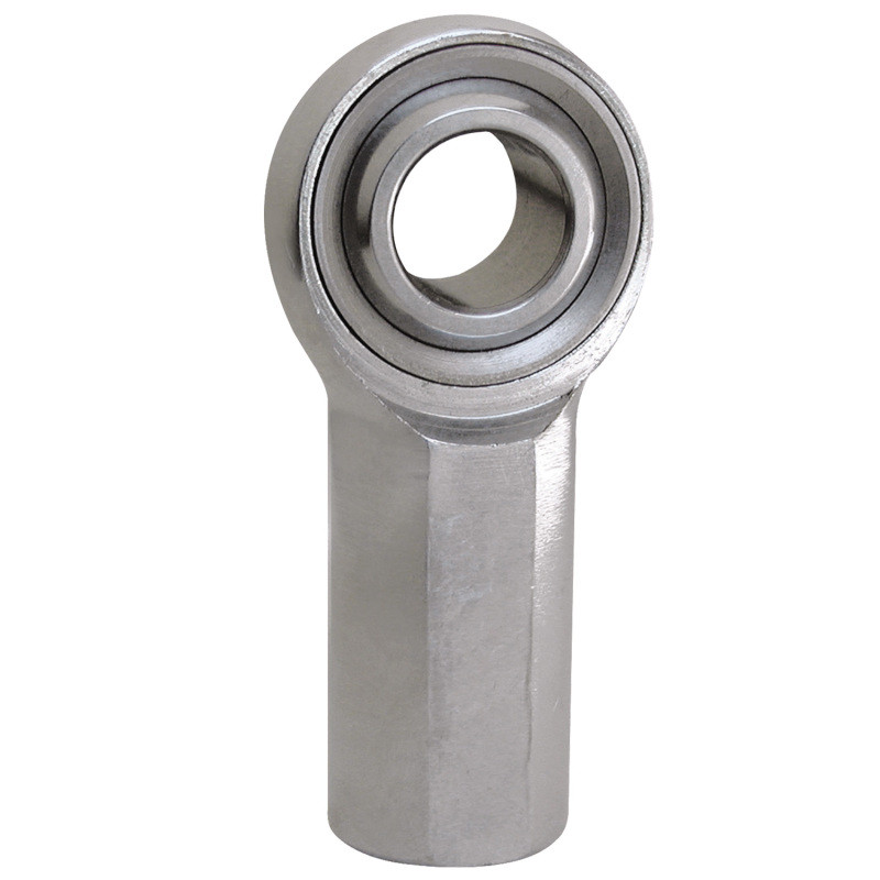QA1 K Series 3-Pc Rod End - Female/Left Hand - .5in Bore x 1/2-20 - Carbon Steel w/PTFE - KFL8T
