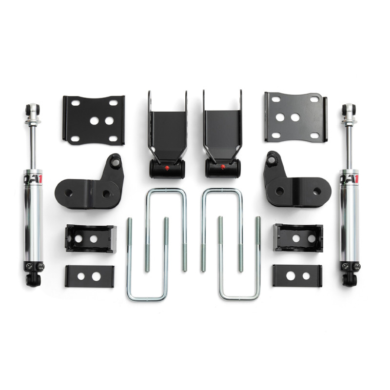 QA1 21-25 Ford F150 4WD Dual Adjustable Lowering Kit (3.5in-5.5in) - LK02-FF04