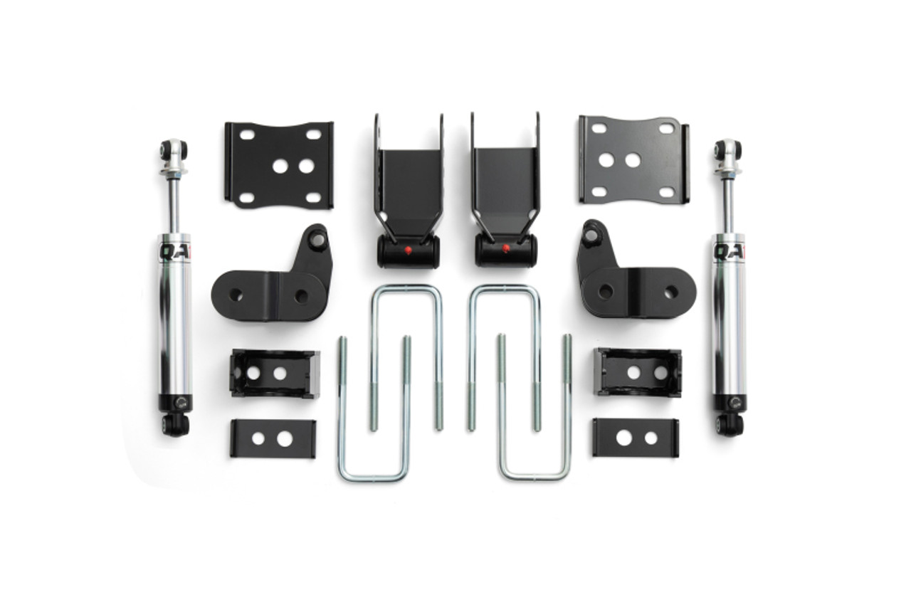 QA1 15-20 Ford F150 4WD Lowering Kit w/ Spindles Single Adjustable 3.5in-5.5in - LK11-FF02