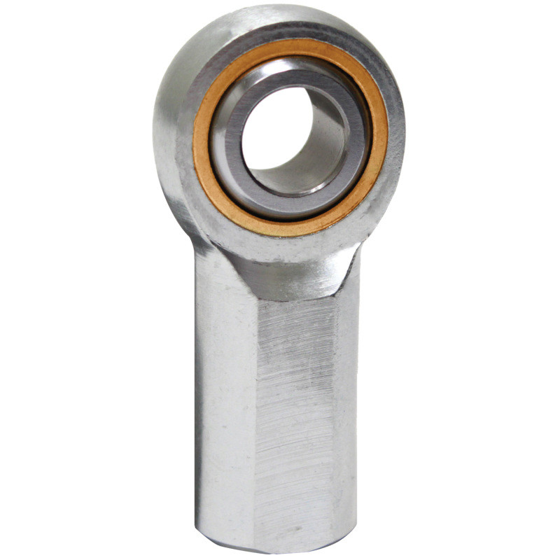 QA1 V Series 3-Pc Rod End - Female/Left Hand - 14mm Bore x M14x2.0 - Carbon Steel - MVFL14