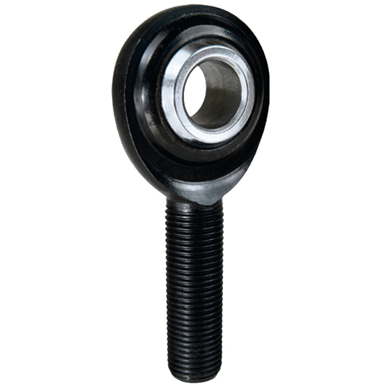 QA1 PC Series 2-Pc Rod End - Male/Left Hand - .5in Bore x 1/2-20 - Alloy Steel w/PTFE - PCML8T