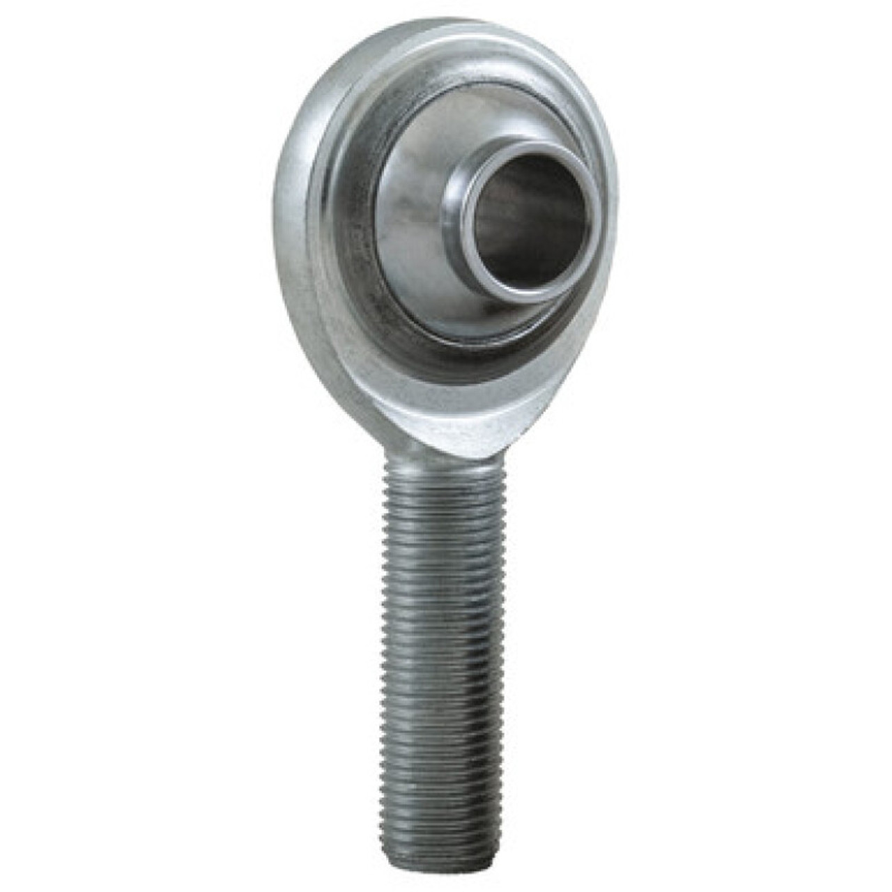 QA1 PCY Series 2-Pc Rod End - Male/Left Hand - .5in Bore x 1/2-20 - Hi-Misalign - Steel w/PTFE - PCYML8T