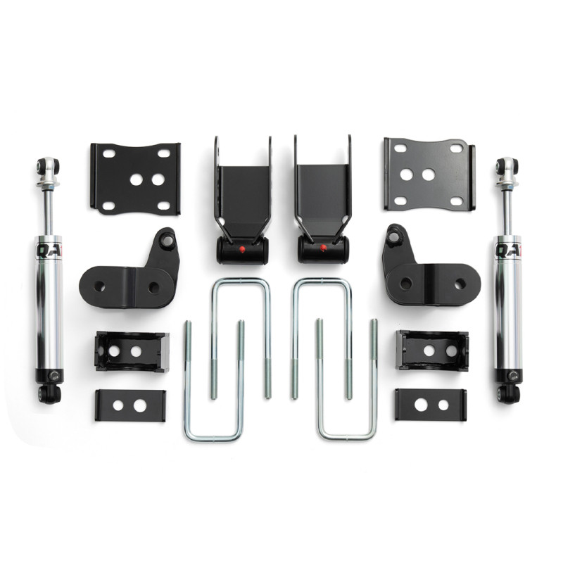 QA1 21-25 Ford F150 Single Adjustable Rear Lowering Kit (3.5in-5.5in) - RDK52631