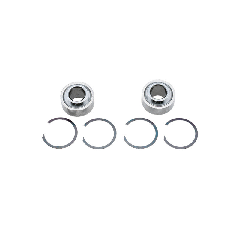 QA1 SIB Series Bearing Kit w/Snap Rings - .500in ID x .625in Wide - Heat Treated Chrome Plated S.S. - SIB8-101PK