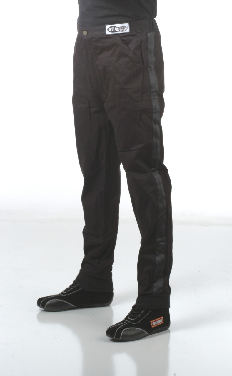 RaceQuip Black SFI-1 1-L Pants 3XL - 112008