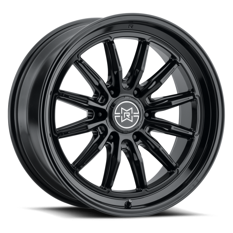 Method Raised MR803 22x10 / 6x135 BP / -18mm Offset / 87mm Bore - Gloss Black Wheel - MR803310161318N
