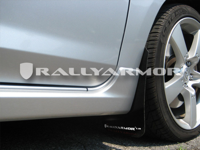 Rally Armor 04-09 Mazda3/Speed3 Red UR Mud Flap w/ White Logo - MF9-UR-RD/WH