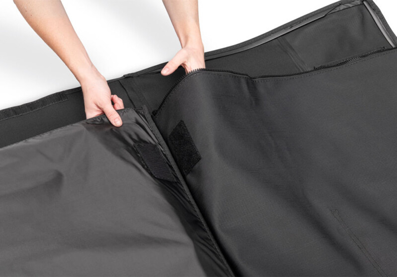 Rampage 2004-2006 Jeep Wrangler(TJ) LJ Unlimited Frameless Soft Top Kit - Black Diamond - 109635