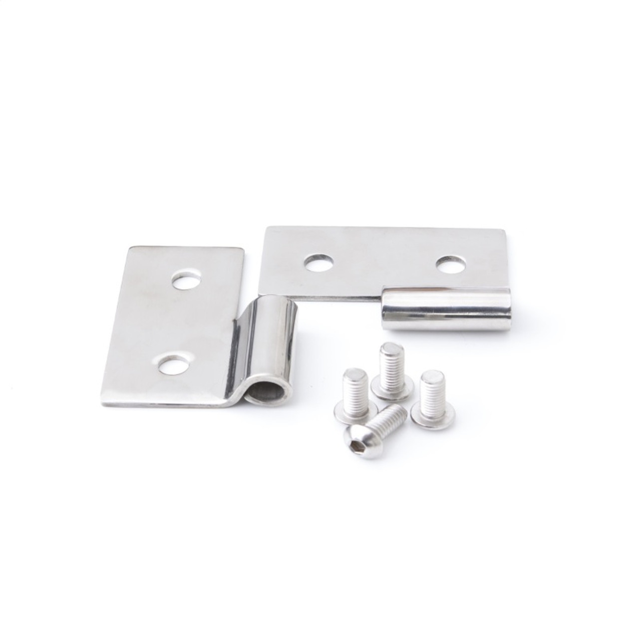 Rampage 1976-1983 Jeep CJ5 Lower Door Hinges - Stainless - 7407