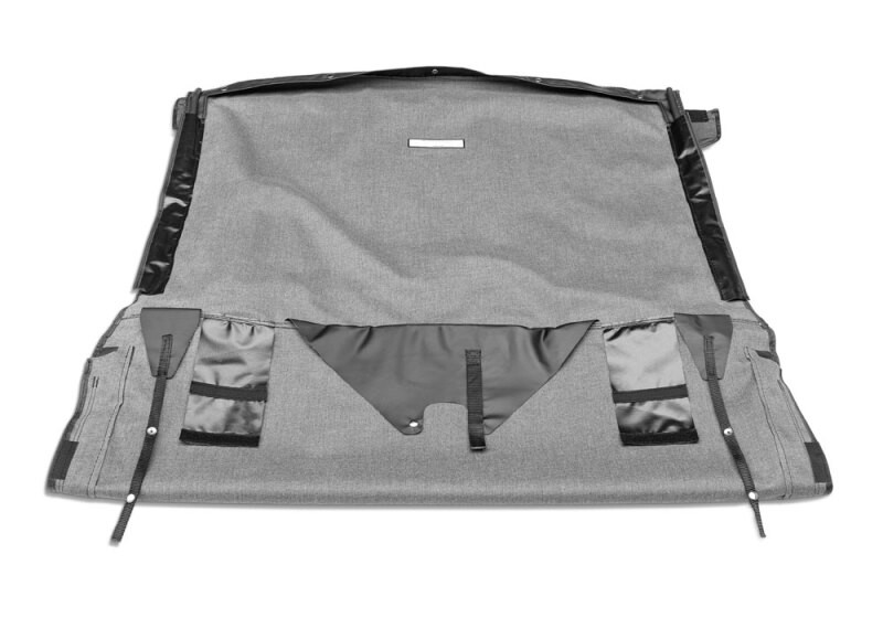 Rampage 1995-1998 Geo Tracker Soft Top OEM Replacement - Black Denim - 98815