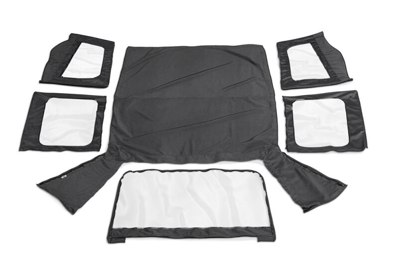 Rampage 1988-1995 Jeep Wrangler(YJ) OEM Replacement Top - Black Denim - 99615
