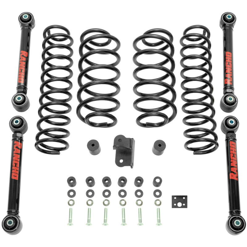 Rancho 97-06 Jeep TJ Front and Rear RS6503B Suspension System - Master Part Number / One Box - RS6503B
