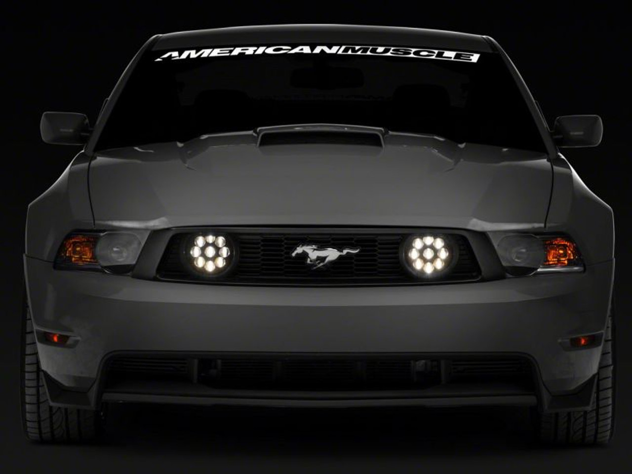 Raxiom 05-12 Ford Mustang GT LED Fog Lights- Smoked - 101687
