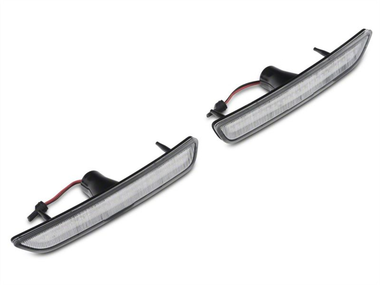 Raxiom10-14 Ford Mustang Axial Series LED Side and Quarter Marker Lights- Clear - 398335