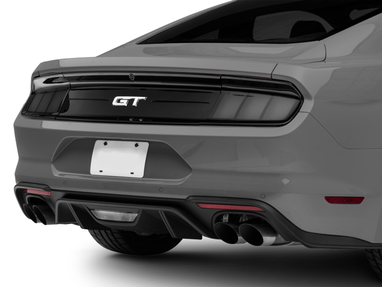 Raxiom 15-22 Ford Mustang Profile LED Tail Lights - Gloss Black Housing (Smoked Lens) - 402183