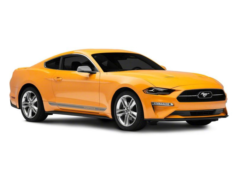 Raxiom 18-23 Ford Mustang GT EcoBoost LED Projector Headlights- Blk Housing (Clear Lens) - 412122