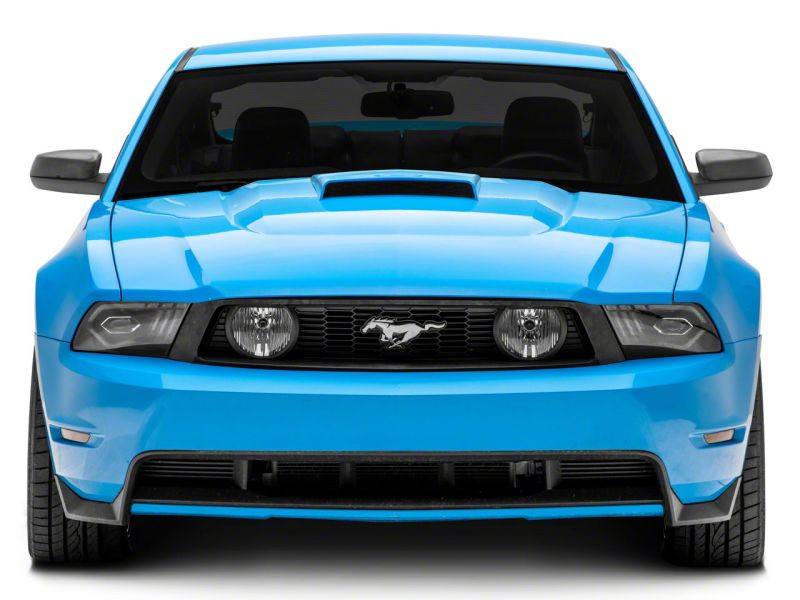 Raxiom 10-12 Ford Mustang w/ Factory Halogen LED Projector Headlights- Blk Housing (Clear Lens) - 422461