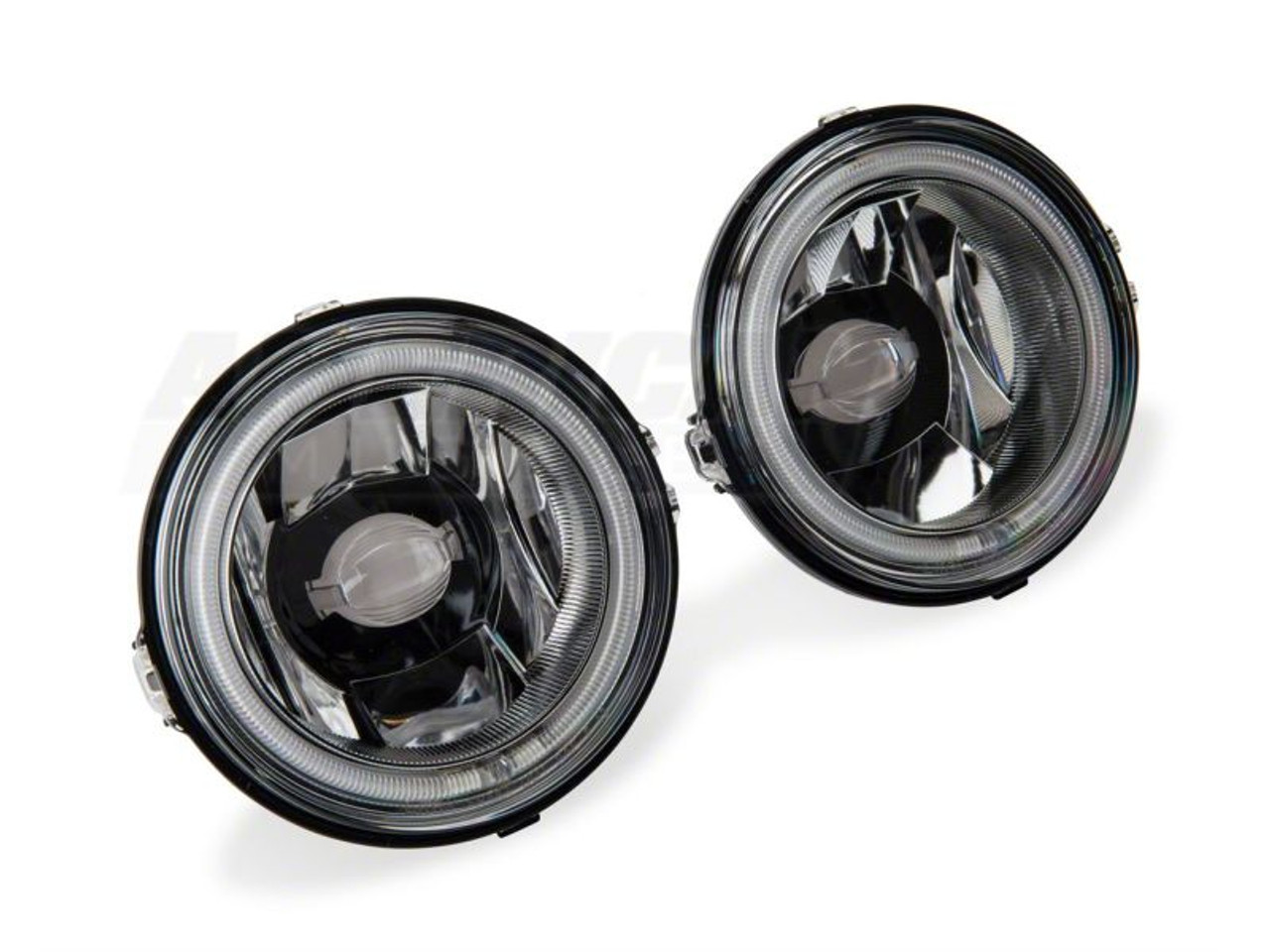 Raxiom 13-14 Ford Mustang GT CCFL Halo Fog Lights- Chrome - 49176