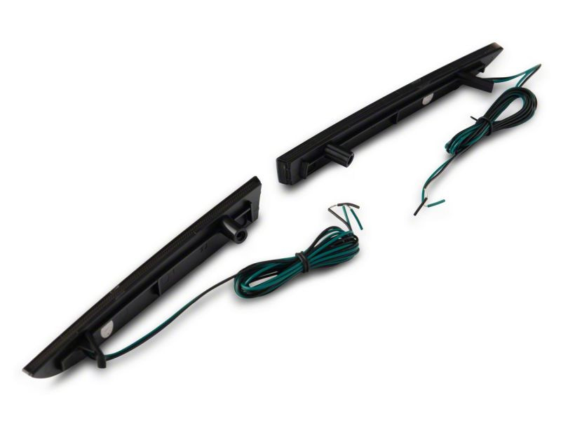 Raxiom 16-18 Chevrolet Camaro Axial Series LED Rear Diffuser Marker Lights- Smoked - CC13055