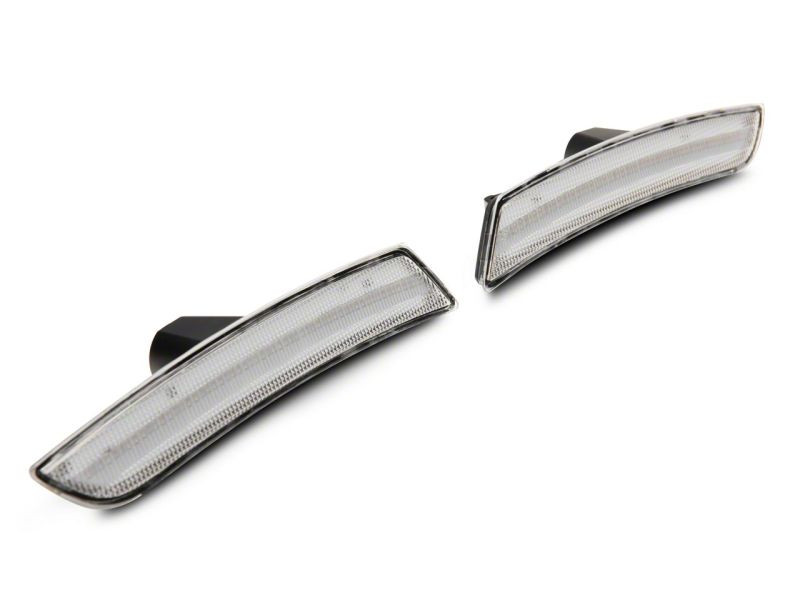 Raxiom 16-23 Chevrolet Camaro Axial Series LED Front and Rear Side Markers- Clear - CC2933