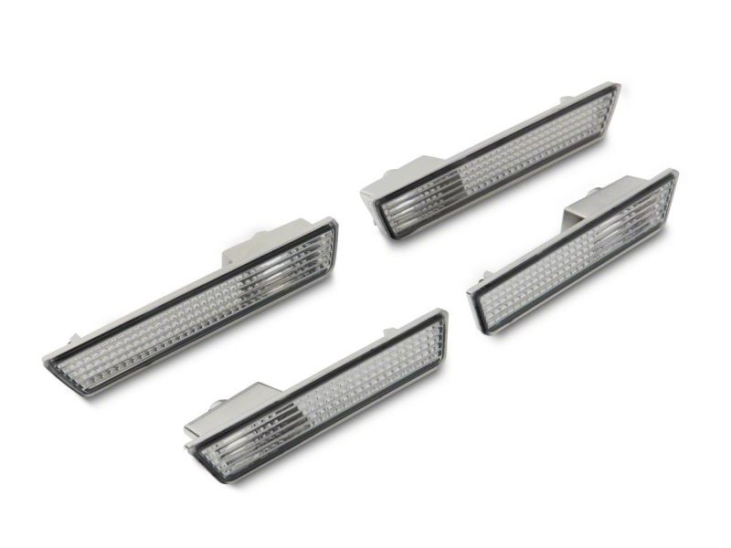 Raxiom 08-14 Dodge Challenger Axial Series Side Marker Lamps- Clear - CH17669